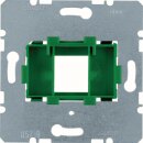 Hager WDF4614G Tragplatte Grüner Aufnahme 1-fach Modul