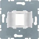 Hager WDF4612W Tragplatte Weißer Aufnahme 1-fach Modul