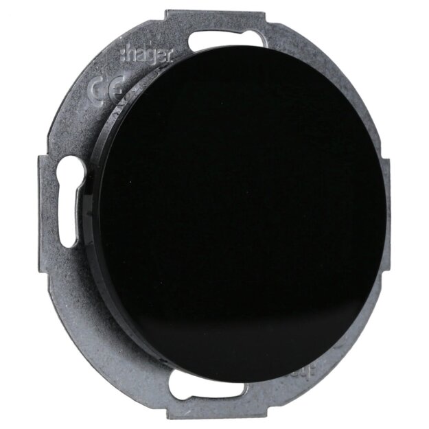 Hager WLF1001BG Blindverschluss mit ZS R.Cl Schwarz