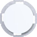 Hager WLF1001WG Blindverschluss mit ZS R.Cl Polarweiß