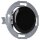 Hager WTF1001BG1 Blindverschluss mit ZS 1930/Glas Schwarz