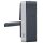 Hager WNC080 Kombination Wechselschalter/Steckdose Aufputz SCHUKO mit Klappdeckel W.1 Grau