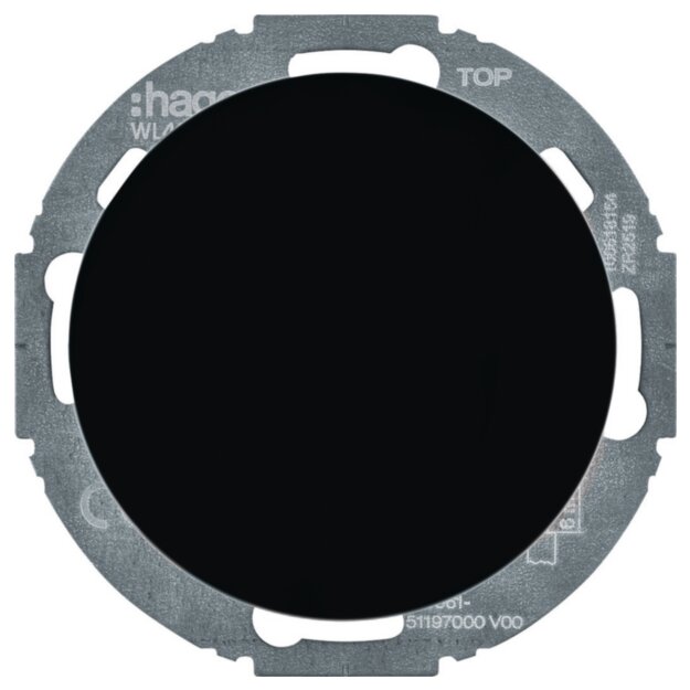 Hager WL4041BG Nebenstellen-Einsatz Uni-Dimmer R.cla Schwarz
