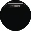 Hager WLN8010BG Relais-Schalter Hotelcard R.cla. Schwarz