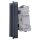 Hager WNA047 Serientaster-Einsatz Wippe 2-fach 2S W.1