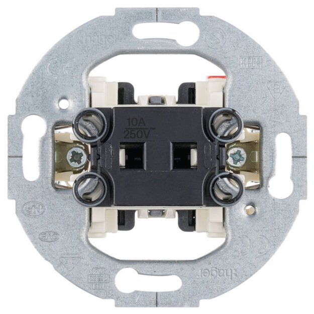 Hager WDE503601 Wipptaster Modul Tragring rund