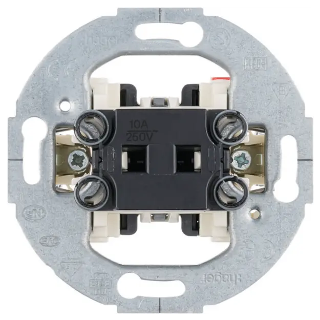 Hager WDE503601 Wipptaster Modul Tragring rund