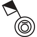 Hager WDE505601 Taster W Hotelcard-Schaltaufsatz UP 2A