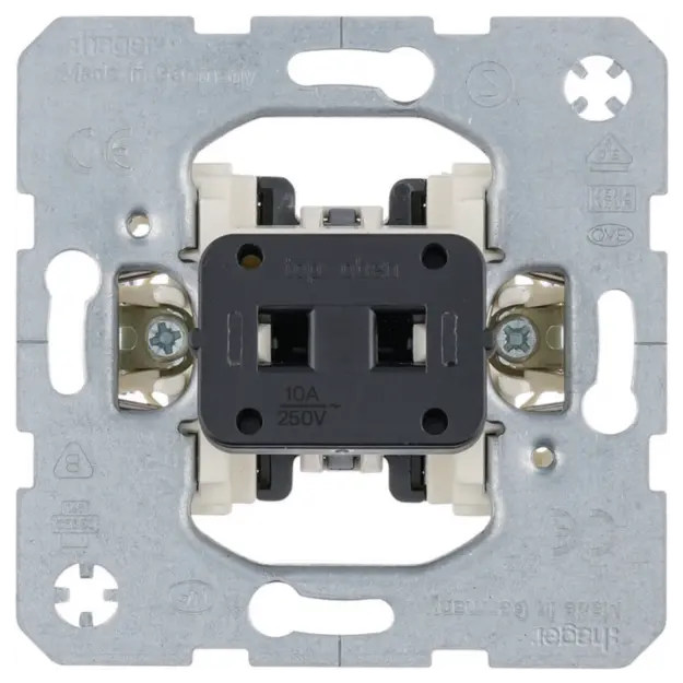 Hager WDE505101 Taster S Hotelcard-Schaltaufsatz M UP 10A