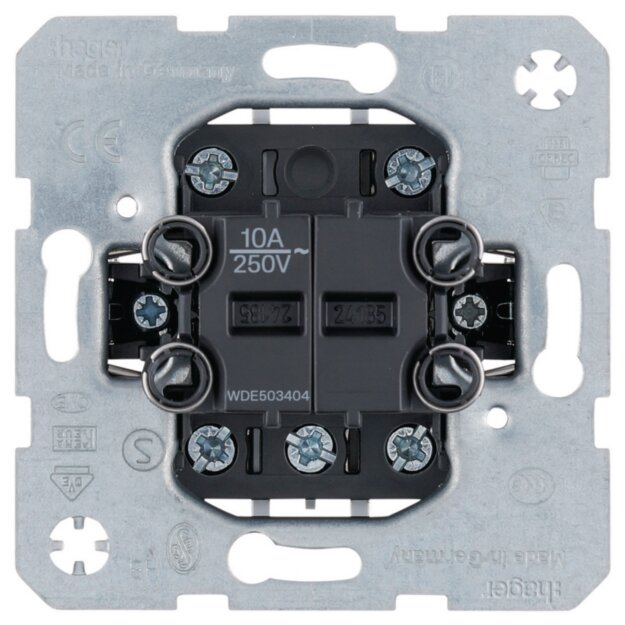 Hager WDE503404 Gruppen-Wippentaster Unterputz...
