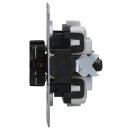Hager WDE503404 Gruppen-Wippentaster Unterputz Modul-Einsätze 4 Schließer 10A/250V IP20