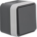 Hager WNC020 Aufputz Taster Schließer W.1 Grau LT