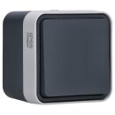 Hager WNC020 Aufputz Taster Schließer W.1 Grau LT