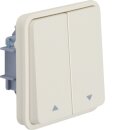 Hager WNA300B Jalousie-Serienschalter 2-fach Pfeile W.1...
