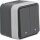 Hager WNC300 Jalousie-Serienschalter 1-polig mit Aufdruck Symbol Pfeile AP W.1 Grau LT