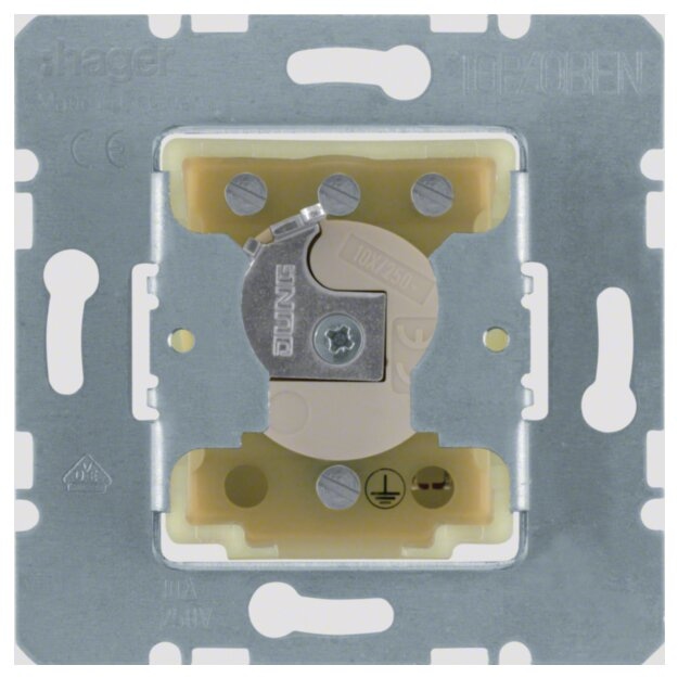Hager WDE382120 Jalousie-Schlüsselschalter 1p Profilzylinder IP44