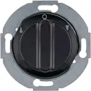 Hager WTE7261BG Jalousie-Drehschalter 2p Z-St 1930/Glas Schwarz