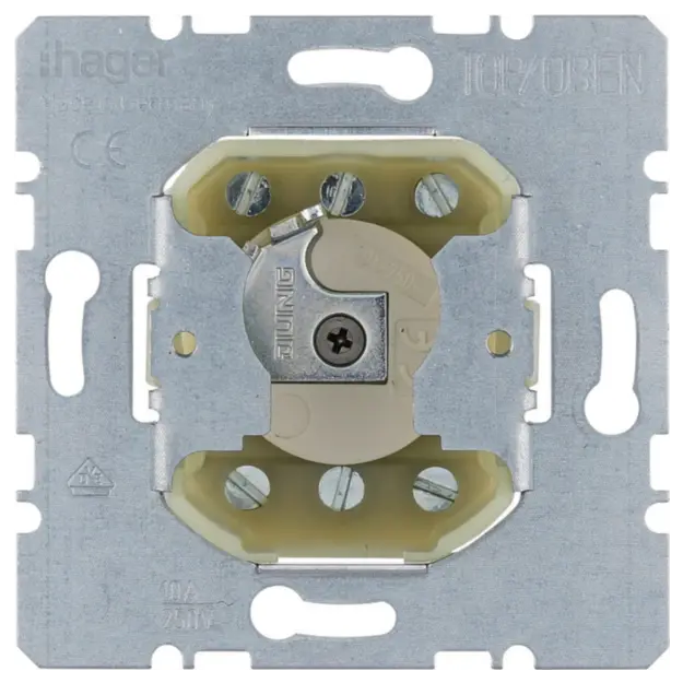 Hager WDE382210 Jal-Schlüsselsch 2p Profil-Halbzylinder
