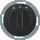 Hager WLE7261BG Jalousie-Drehschalter 2p Z-St R.Classic Schwarz