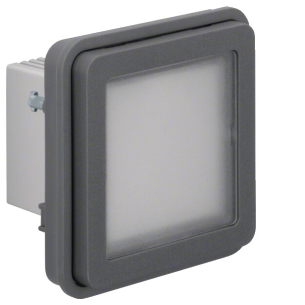 Hager WNA602 LED-Signallicht-Einsatz Blau W.1 Grau