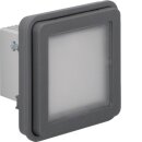 Hager WNA602 LED-Signallicht-Einsatz Blau W.1 Grau