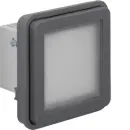Hager WNA602 LED-Signallicht-Einsatz Blau W.1 Grau