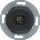 Hager WTE5182BG Drucktaster 1930/Glas Schwarz