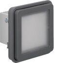 Hager WNA601 LED-Signallicht-Einsatz Rot/GrünW.1 Graua