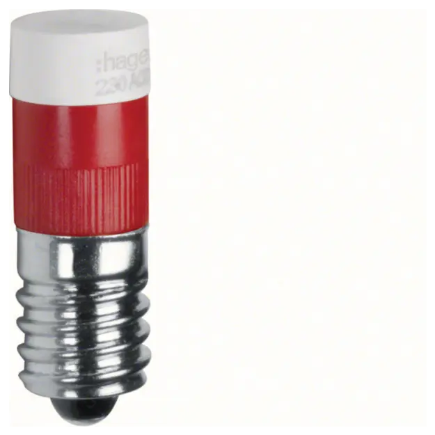 Hager WDA2727R LED-Leuchtmittel E10 Rot