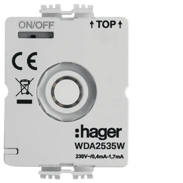Hager WDA2535W LED-Modul Drehschalter 230V mit N-Leiter