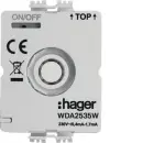 Hager WDA2535W LED-Modul Drehschalter 230V mit N-Leiter