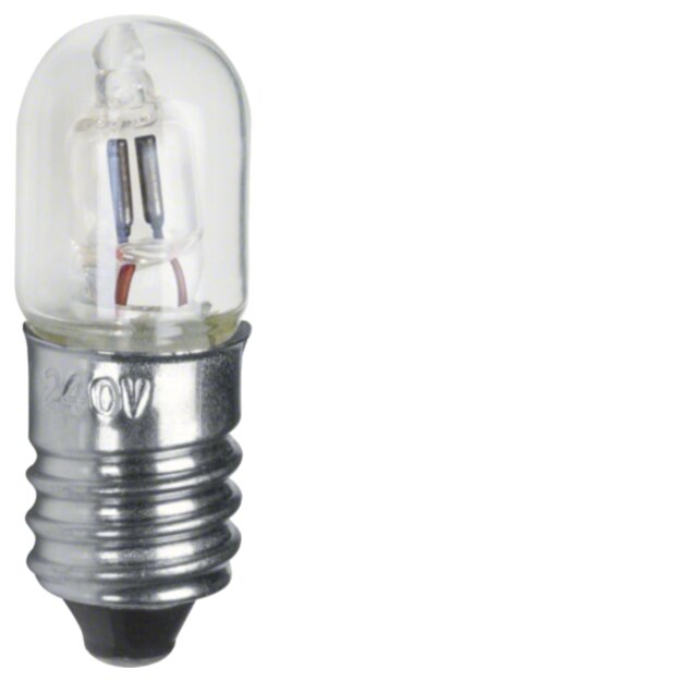 Hager WDA2127P Glimmlampe E10 Zubehör für Taster