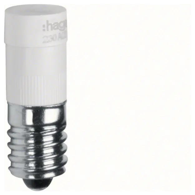 Hager WDA2727W LED-Leuchtmittel E10 Weiß