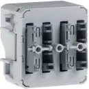 Hager WNT332 W.1 Taster Busankoppler 2-fach Wippen mit...
