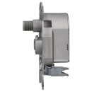 Hager WDF4593 Antennen-Steckdose Antennendose 3-Loch SAT TV FM Einzeldose