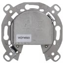Hager WDF4593 Antennen-Steckdose Antennendose 3-Loch SAT TV FM Einzeldose