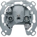Hager WDF45921 Antennen-Steckdose TV FM 8dB Durchgangsdose
