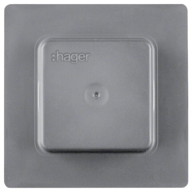Hager WDA3600 Schutzhaube für SCHUKO und Schalter Grau