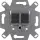 Hager WDF410863 Modulare UAE-Steckdose 8/8-p geschirmt
