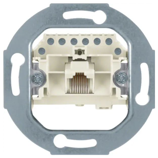 Hager WDF41073 UAE-Anschlussdose 8-p Modul Wei&szlig;
