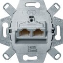 Hager WDF410866 UAE-Steckdose Netzwerkdose 8/8-polig...