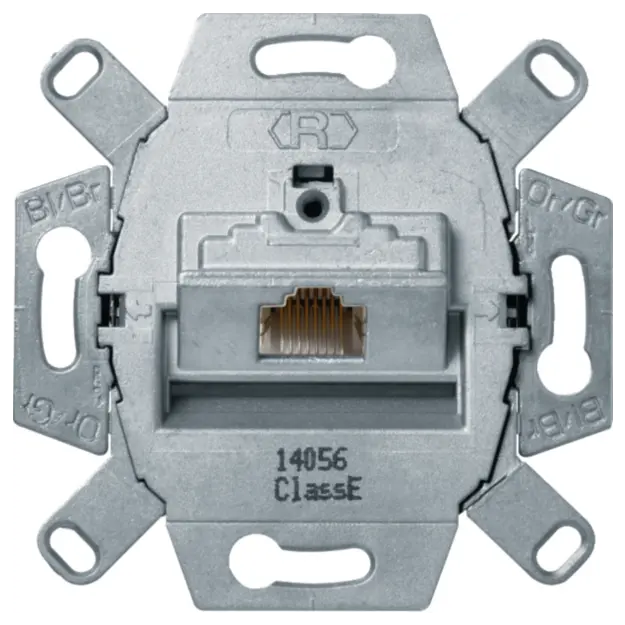 Hager WDF410766 UAE-Steckdose 8-p geschirmt Cat.6 Class E