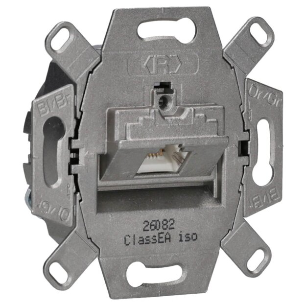 Hager WDF410766 UAE-Steckdose 8-p geschirmt Cat.6 Class E