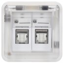 Hager WNA227B UAE Steckdoseneinsatz 8/8p Kat.6 W.1...