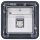 Hager WNA226 UAE Steckdoseneinsatz 8p Kat.6 W.1 Grau