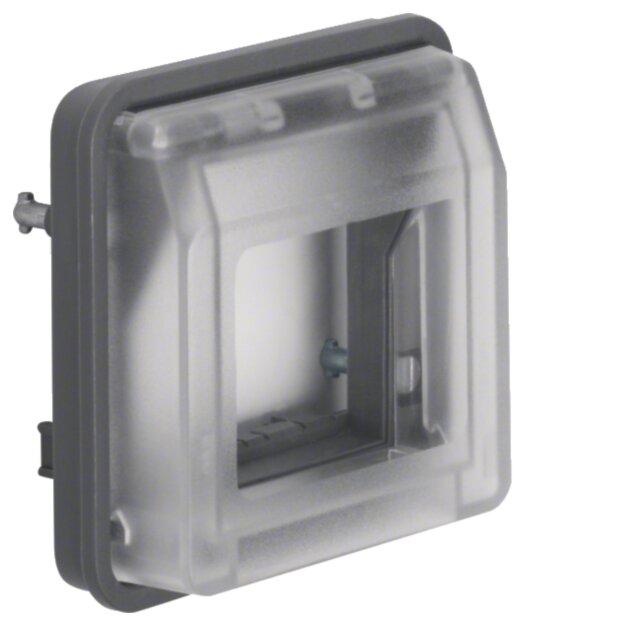 Hager WNA450 Adapter-Einsa mit KD Ger&auml;t 45x45mm W.1