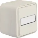 Hager WNC006B Wechselschalter mit BF AP W.1 Polarweiß