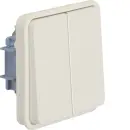 Hager WNA042B Serienschalter-Einsatz mit Wippe 2-fach W.1...
