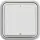 Hager WNA008B Ausschalter-Einsatz 2pol mit Wippe W.1 Polarweiß