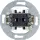 Hager WDE303601 Wechselschalter Tragring rund UP 10 AX